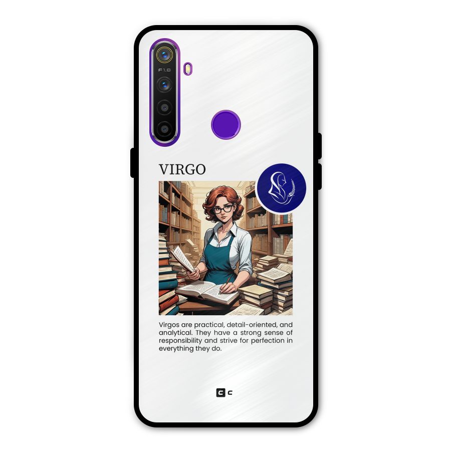 Valuable Virgo Metal Back Case for Realme 5