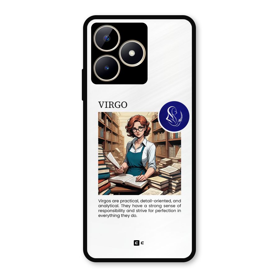 Valuable Virgo Metal Back Case for Realme C53