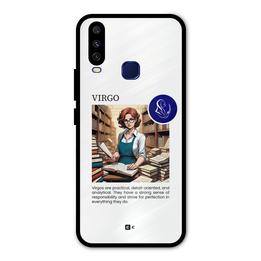 Valuable Virgo Metal Back Case for Vivo U10