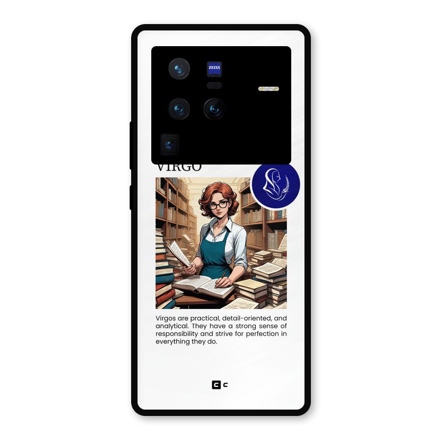 Valuable Virgo Metal Back Case for Vivo X80 Pro