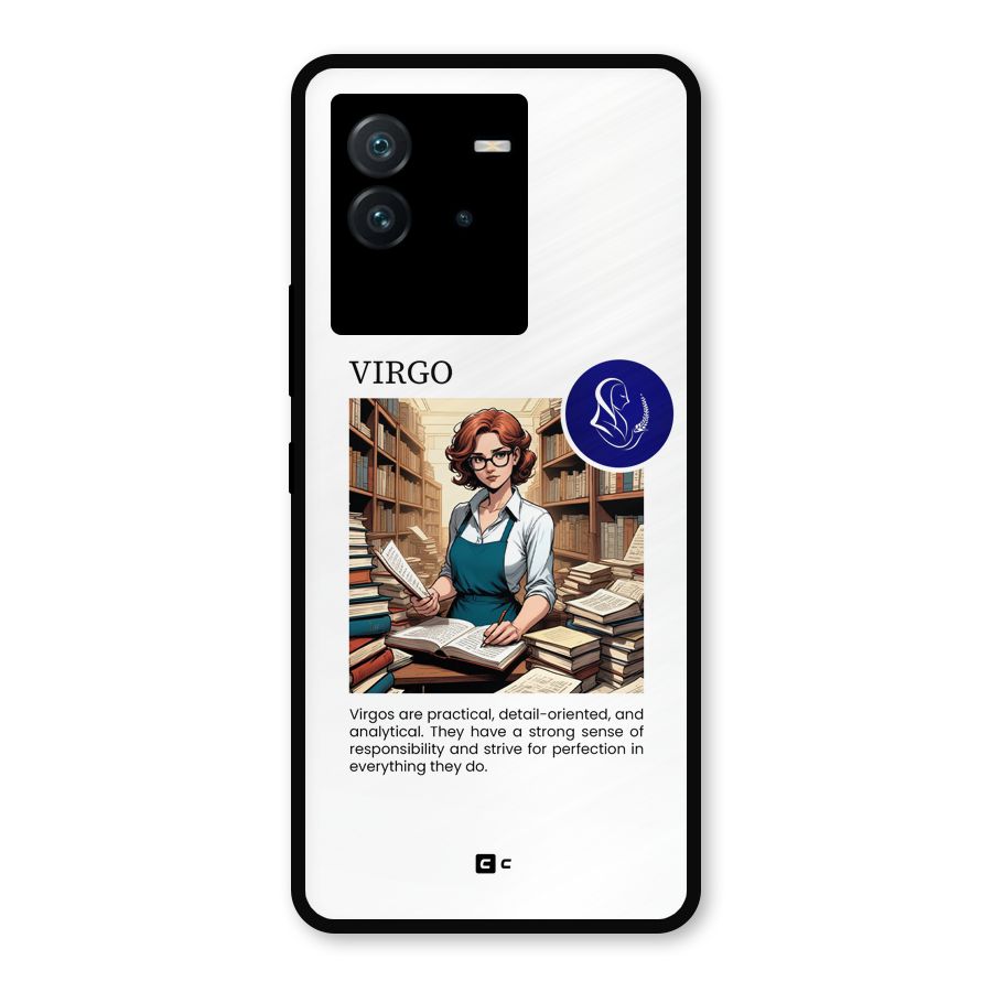 Valuable Virgo Metal Back Case for iQOO Neo 6 5G