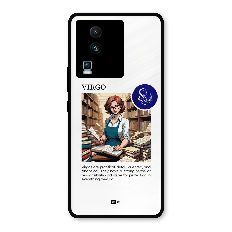 Valuable Virgo Metal Back Case for iQOO Neo 7 Pro