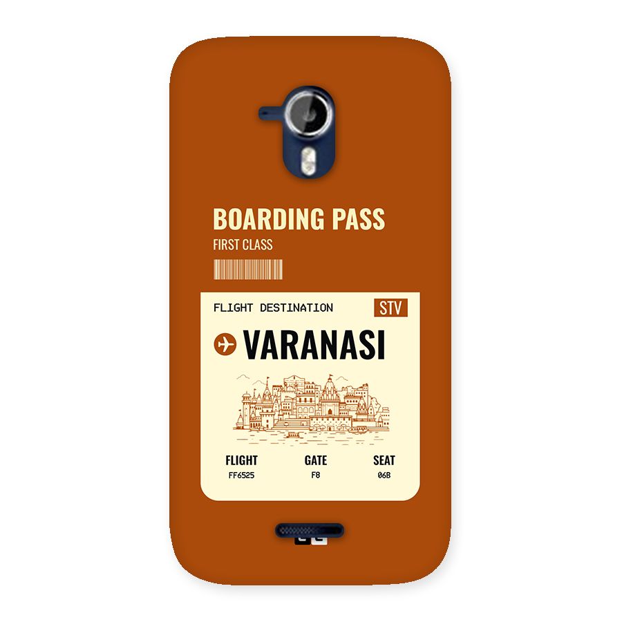 Varanasi Boarding Pass Back Case for Canvas Magnus A117