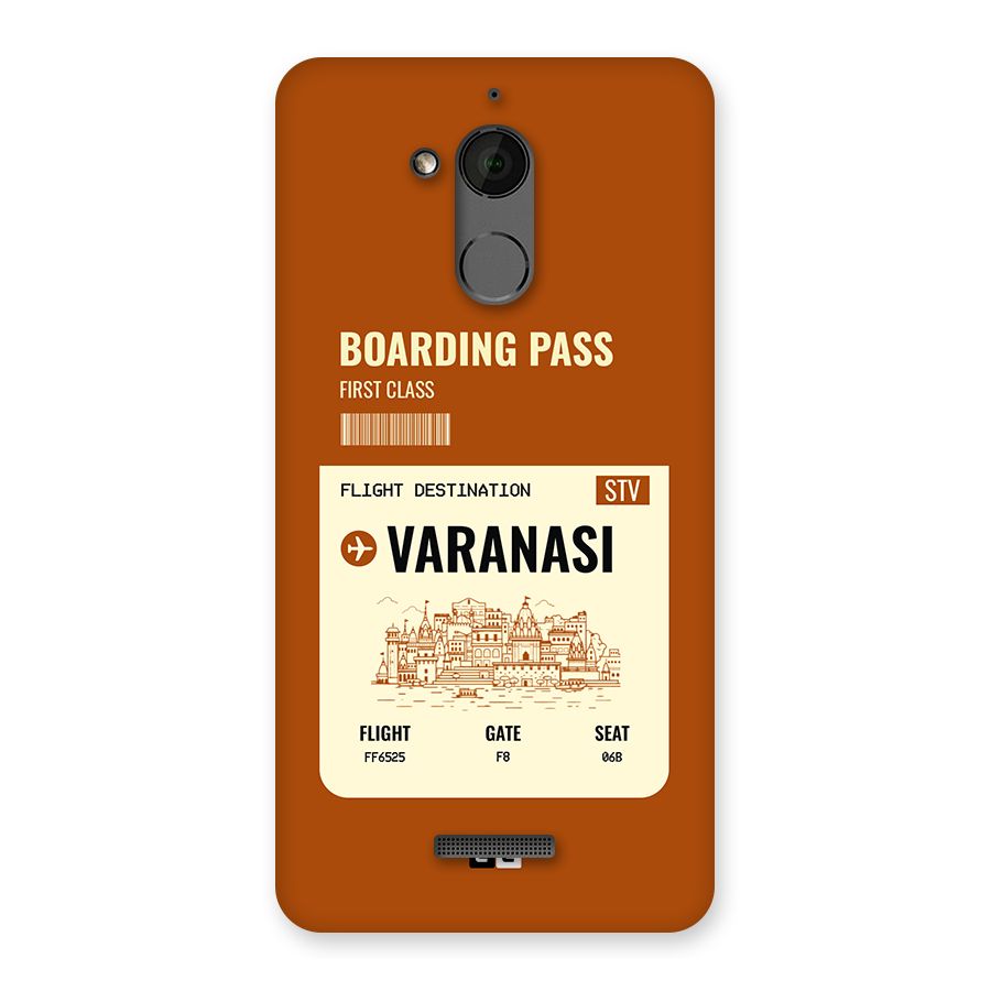 Varanasi Boarding Pass Back Case for Coolpad Note 5