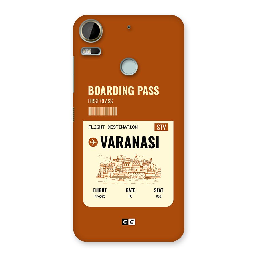 Varanasi Boarding Pass Back Case for Desire 10 Pro