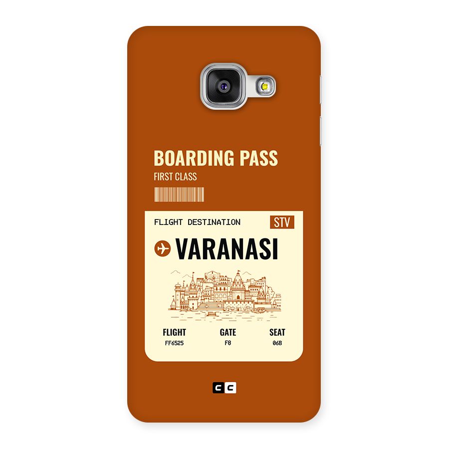 Varanasi Boarding Pass Back Case for Galaxy A3 (2016)