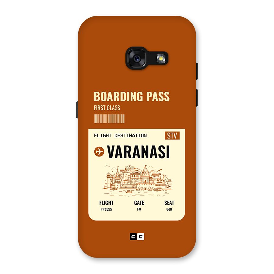 Varanasi Boarding Pass Back Case for Galaxy A3 (2017)