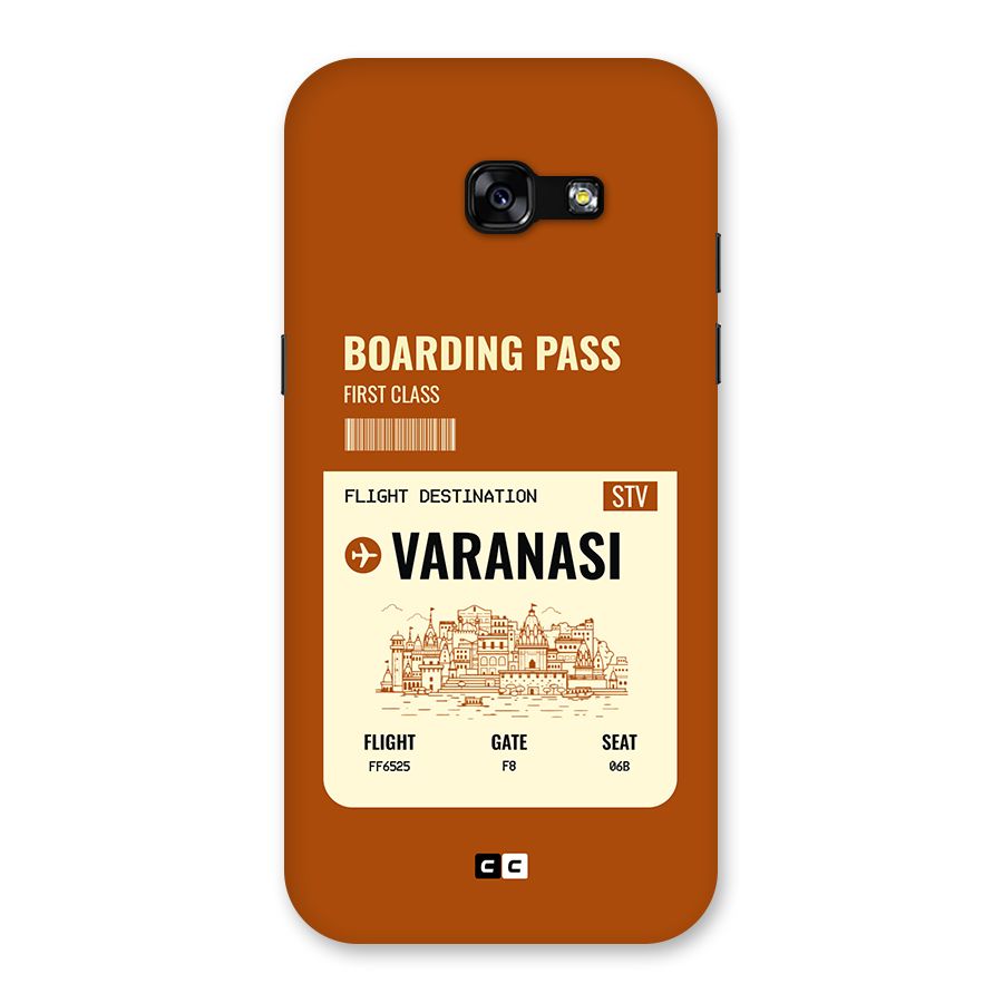 Varanasi Boarding Pass Back Case for Galaxy A5 2017