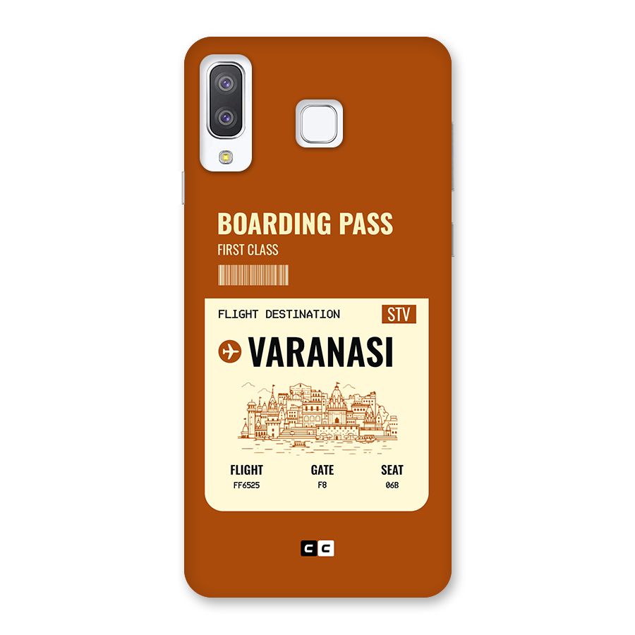 Varanasi Boarding Pass Back Case for Galaxy A8 Star