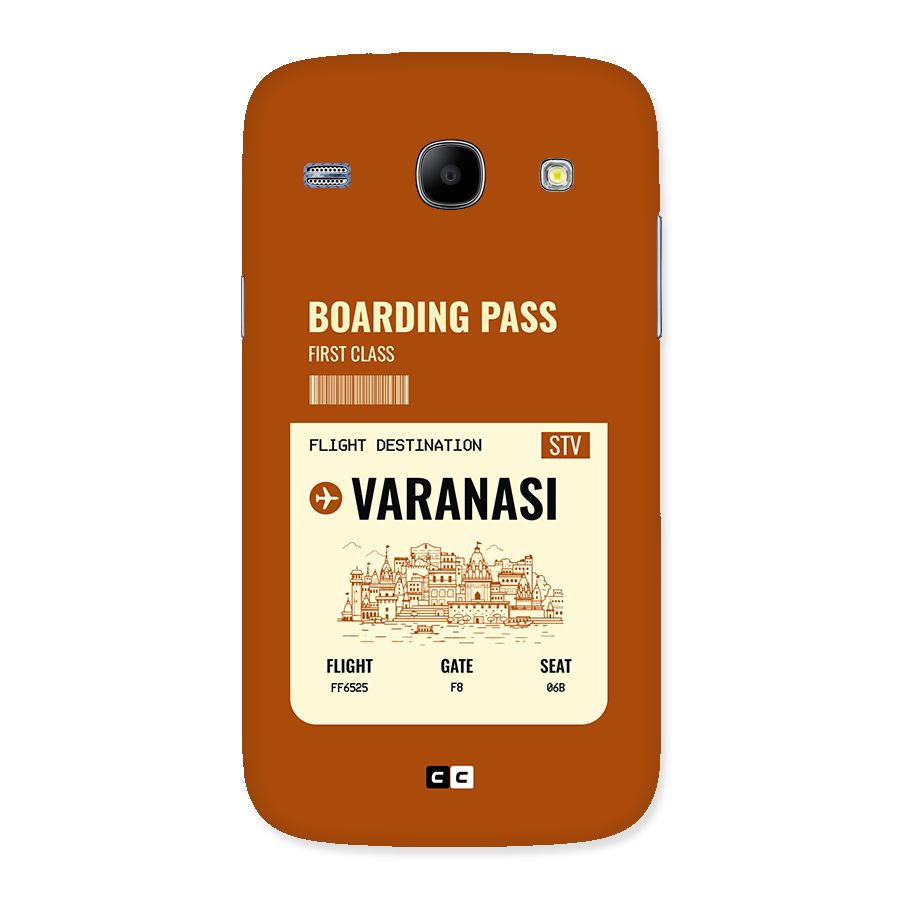 Varanasi Boarding Pass Back Case for Galaxy Core