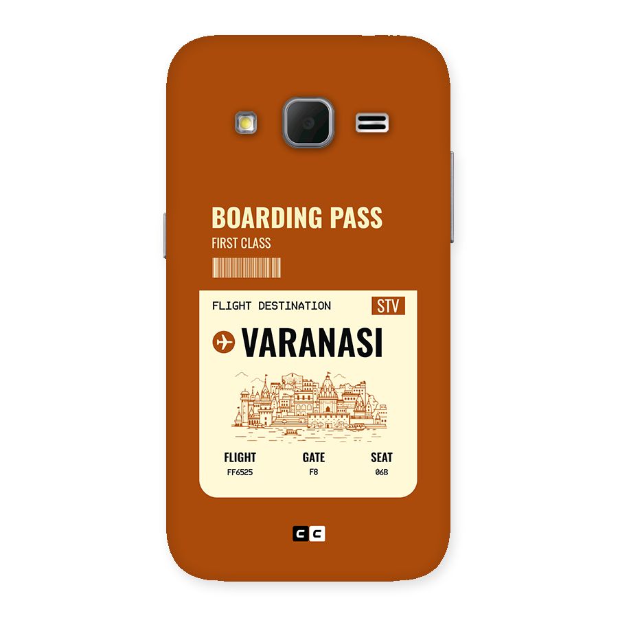 Varanasi Boarding Pass Back Case for Galaxy Core Prime