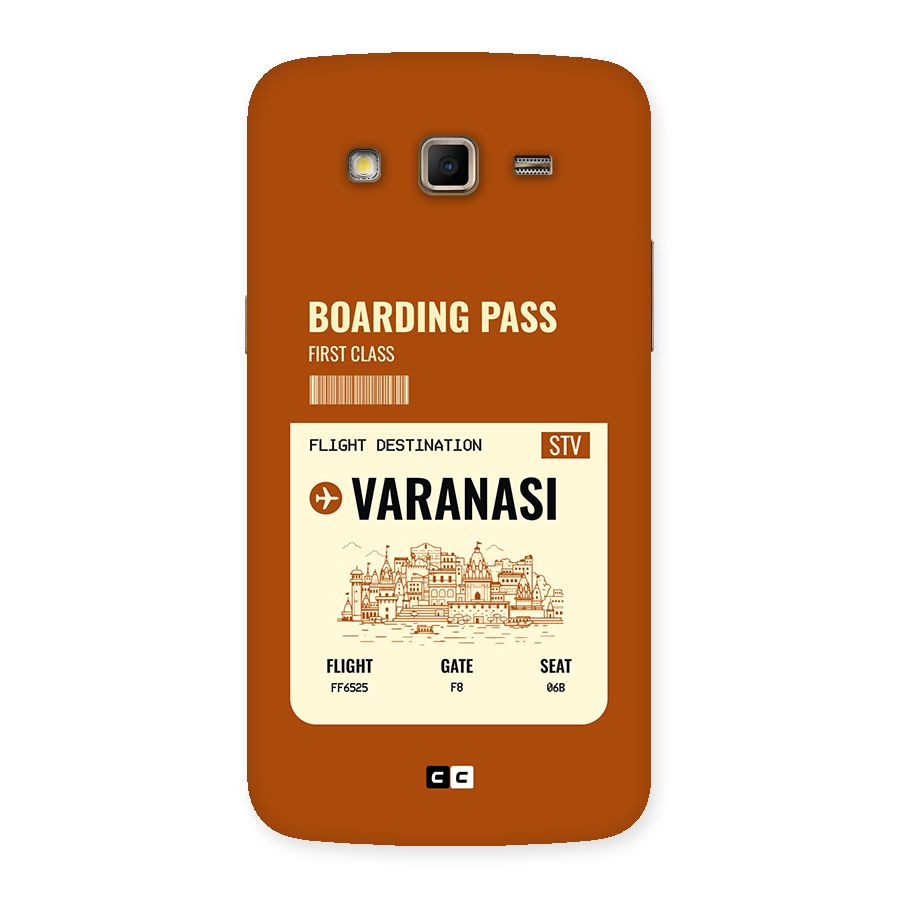 Varanasi Boarding Pass Back Case for Galaxy Grand 2
