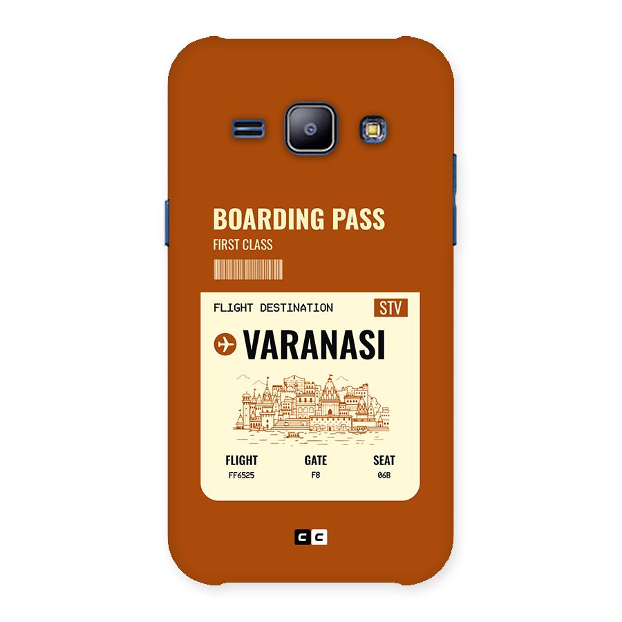 Varanasi Boarding Pass Back Case for Galaxy J1