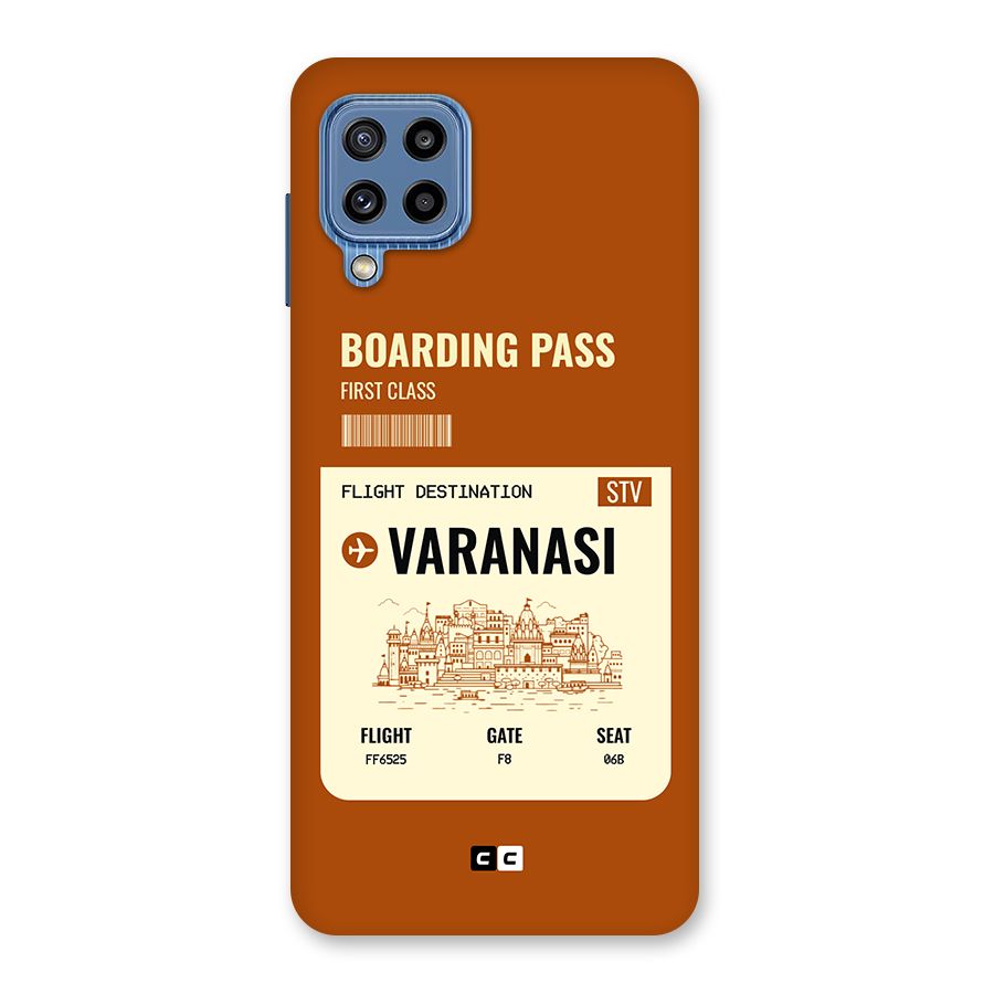 Varanasi Boarding Pass Back Case for Galaxy M32