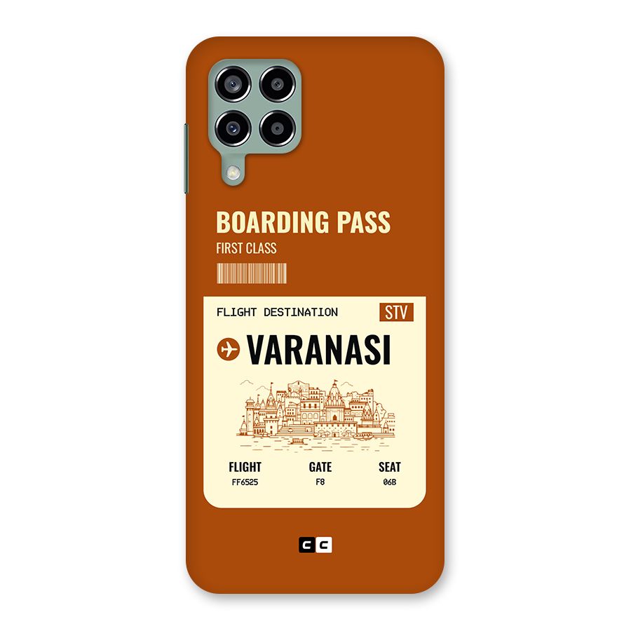 Varanasi Boarding Pass Back Case for Galaxy M33