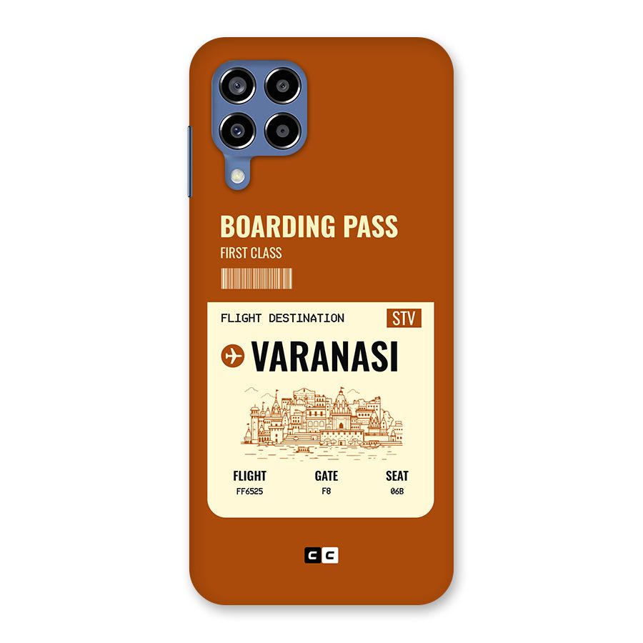 Varanasi Boarding Pass Back Case for Galaxy M53 5G