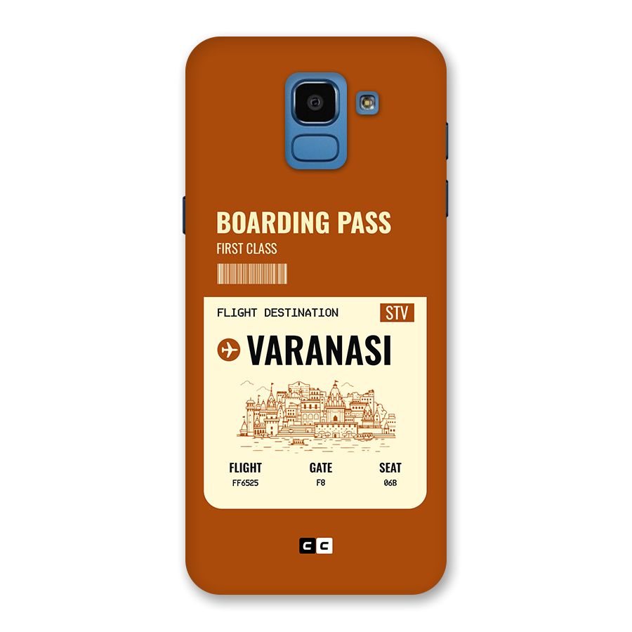 Varanasi Boarding Pass Back Case for Galaxy On6