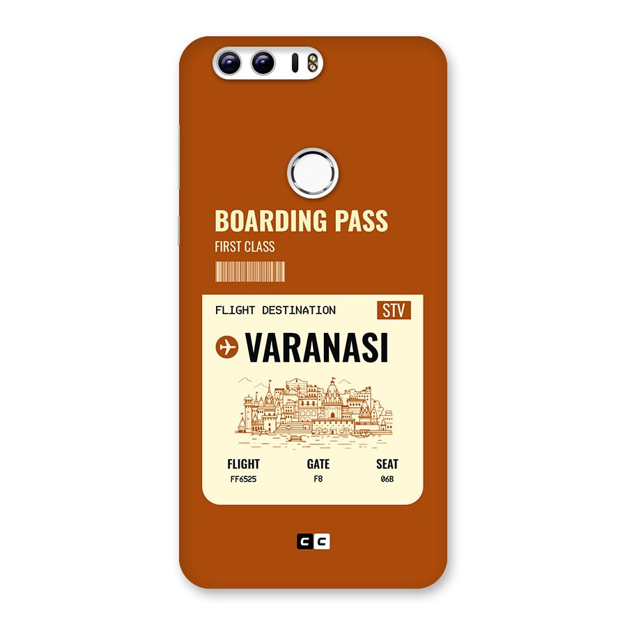 Varanasi Boarding Pass Back Case for Honor 8