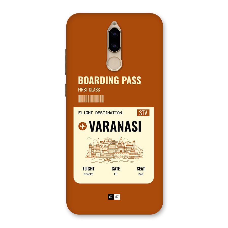 Varanasi Boarding Pass Back Case for Honor 9i