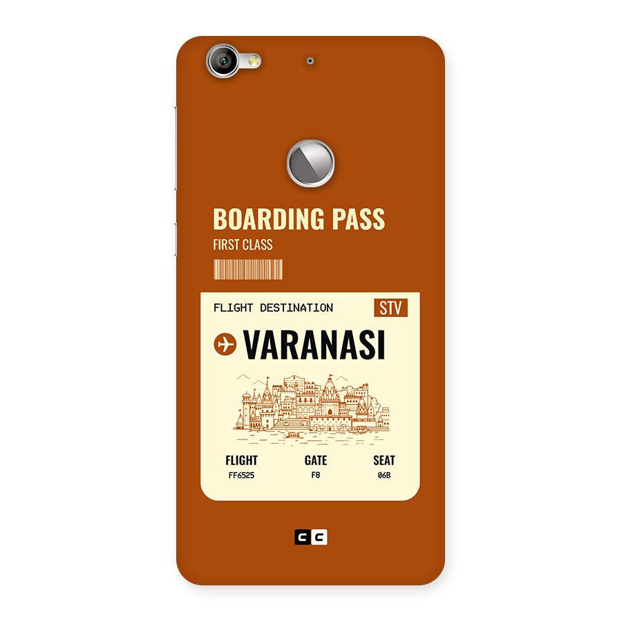 Varanasi Boarding Pass Back Case for Le 1S