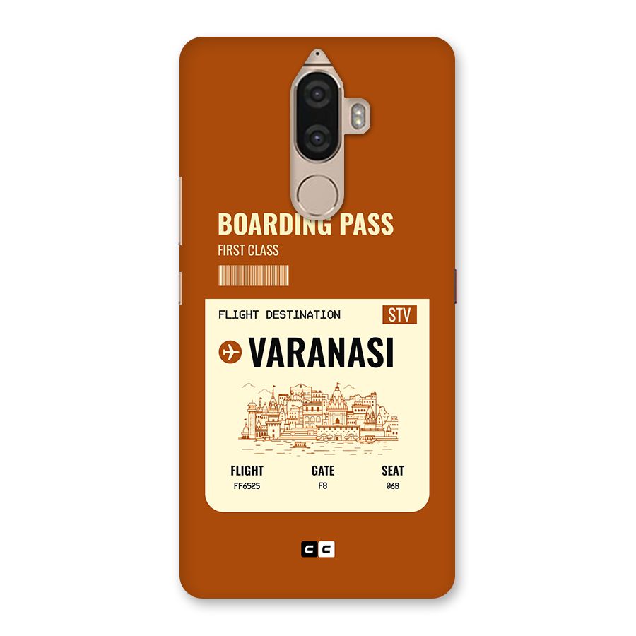 Varanasi Boarding Pass Back Case for Lenovo K8 Note