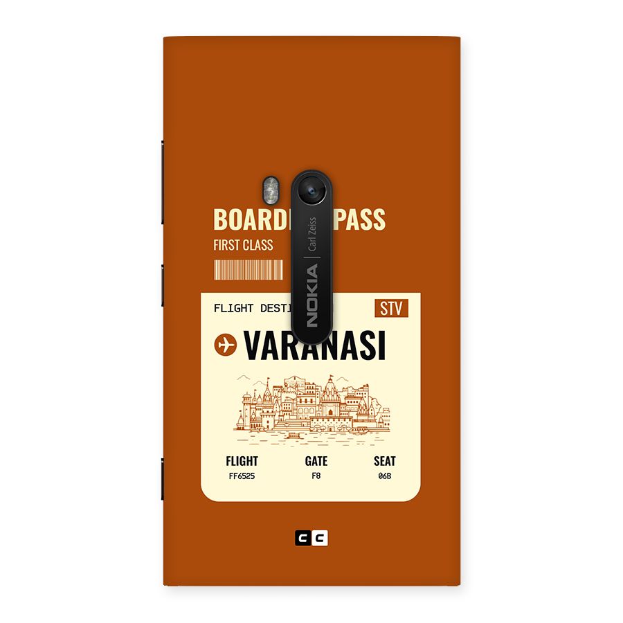 Varanasi Boarding Pass Back Case for Lumia 920