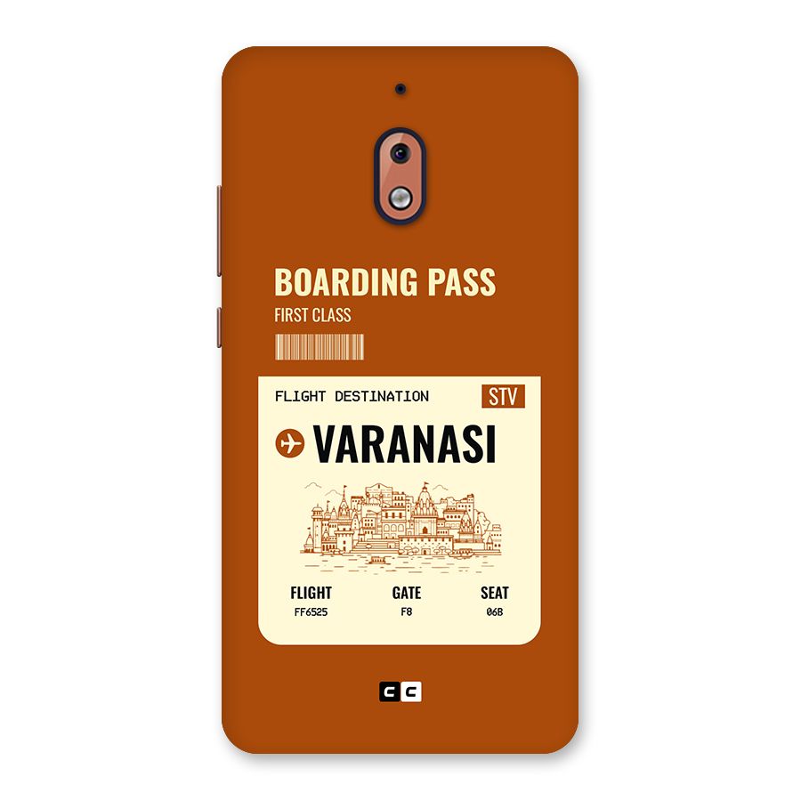 Varanasi Boarding Pass Back Case for Nokia 2.1