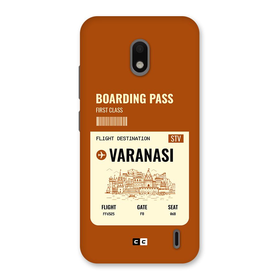 Varanasi Boarding Pass Back Case for Nokia 2.2