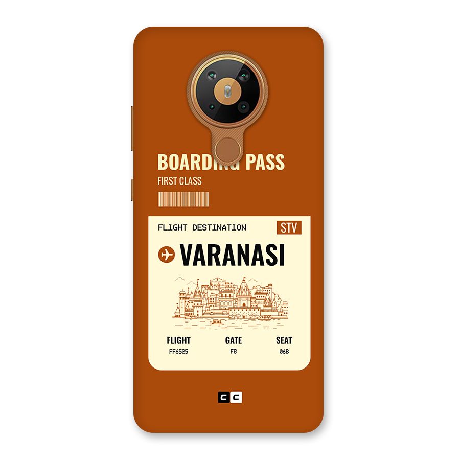 Varanasi Boarding Pass Back Case for Nokia 5.3