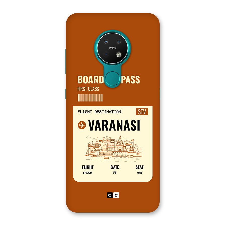 Varanasi Boarding Pass Back Case for Nokia 7.2