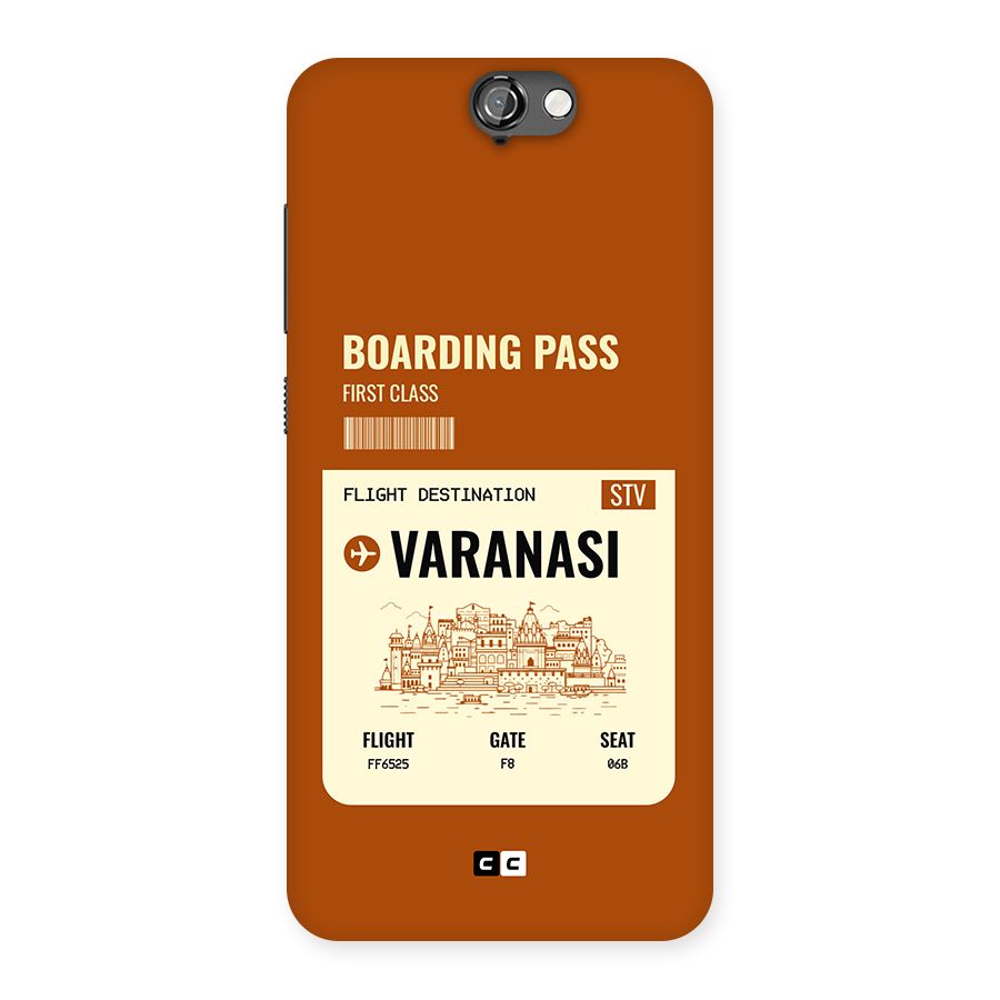 Varanasi Boarding Pass Back Case for One A9