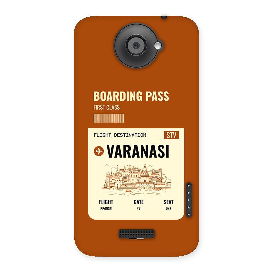 Varanasi Boarding Pass Back Case for One X