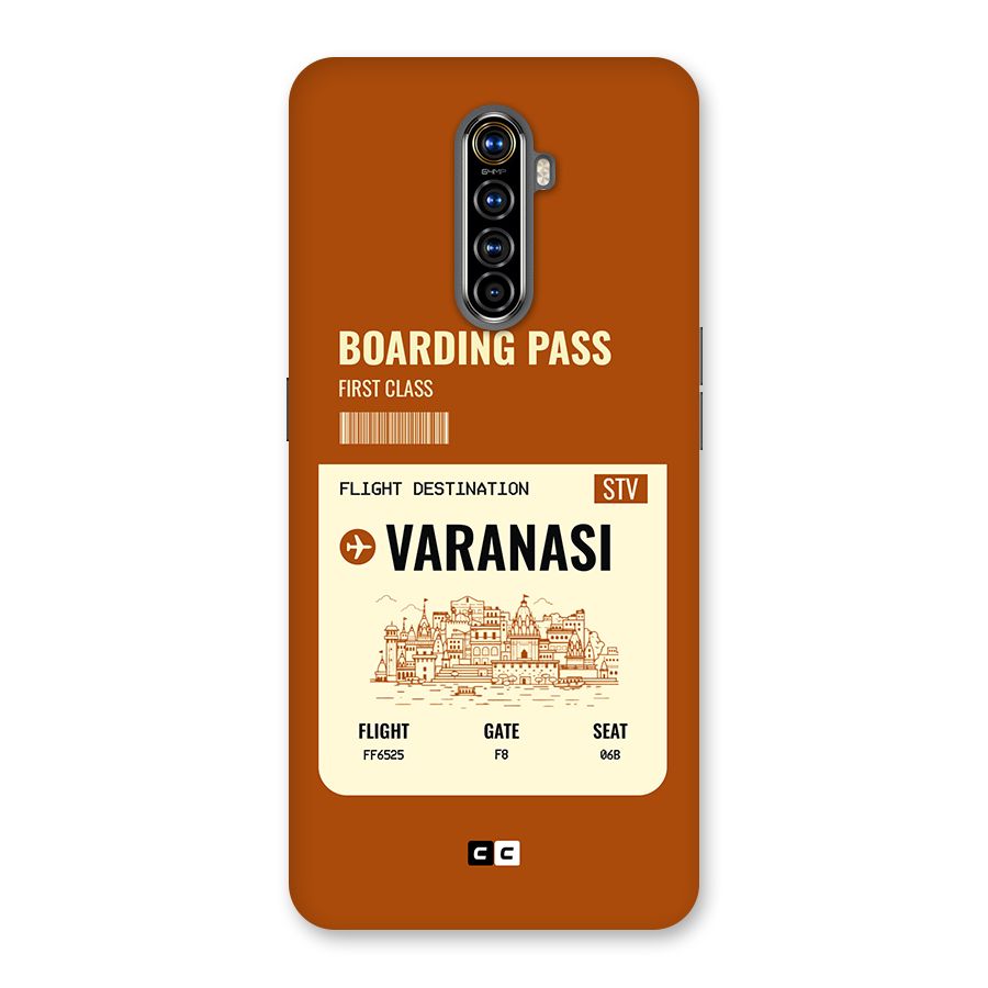 Varanasi Boarding Pass Back Case for Realme X2 Pro