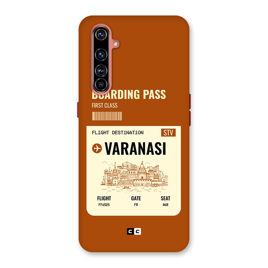 Varanasi Boarding Pass Back Case for Realme X50 Pro