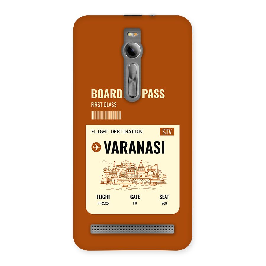 Varanasi Boarding Pass Back Case for Zenfone 2