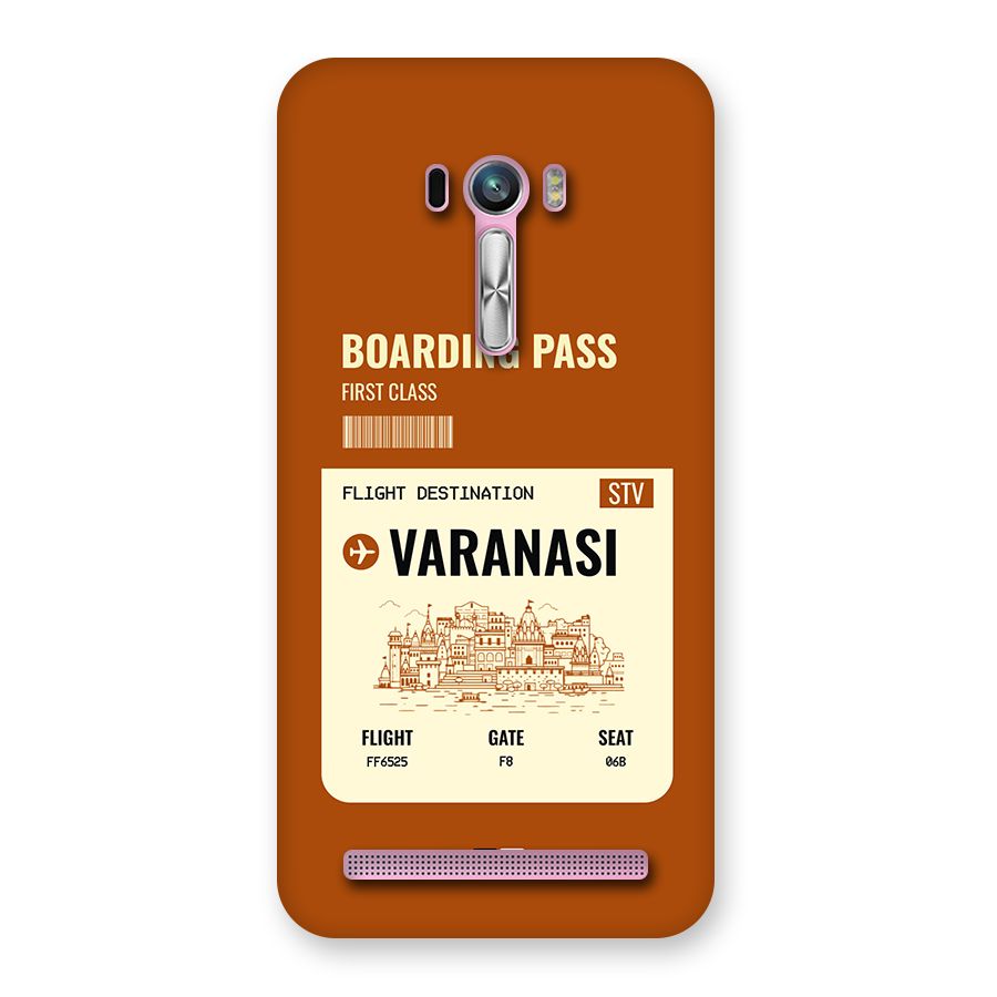 Varanasi Boarding Pass Back Case for Zenfone Selfie