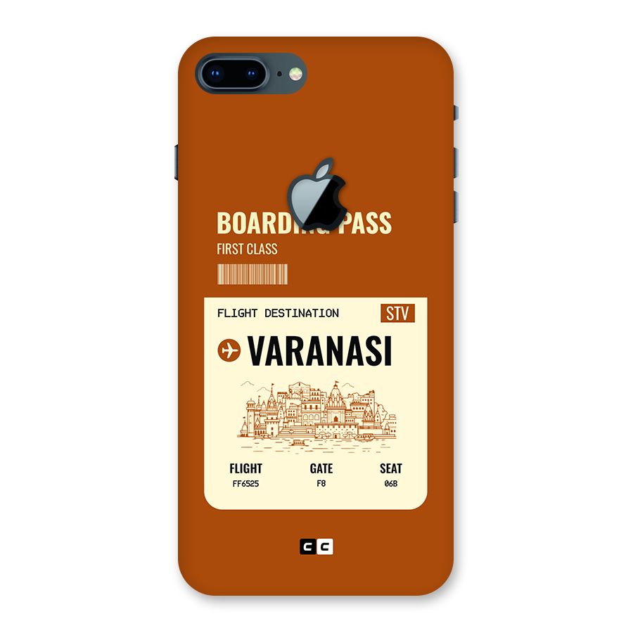 Varanasi Boarding Pass Back Case for iPhone 7 Plus Apple Cut