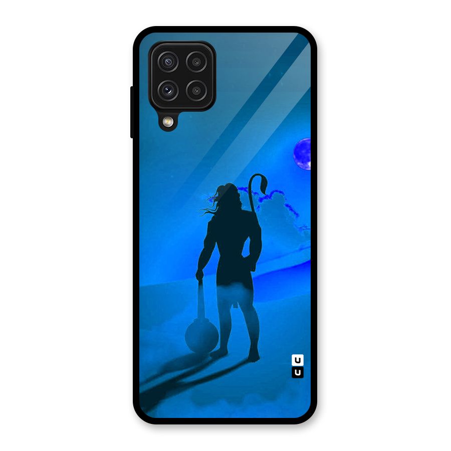 Vayu Putra Glass Back Case for Galaxy A22 4G