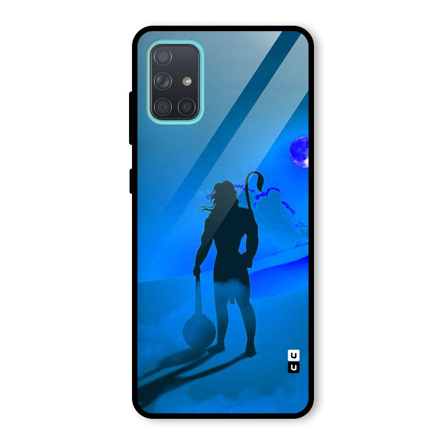 Vayu Putra Glass Back Case for Galaxy A71