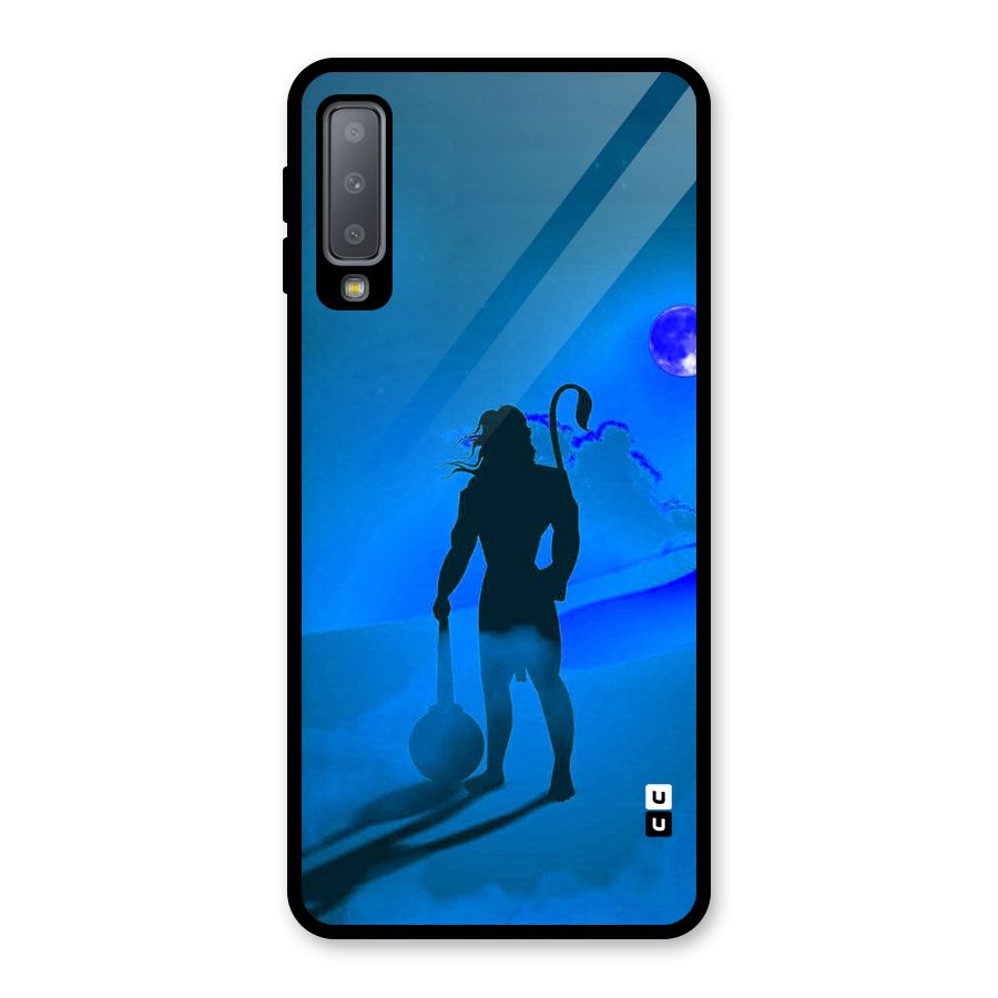 Vayu Putra Glass Back Case for Galaxy A7 (2018)