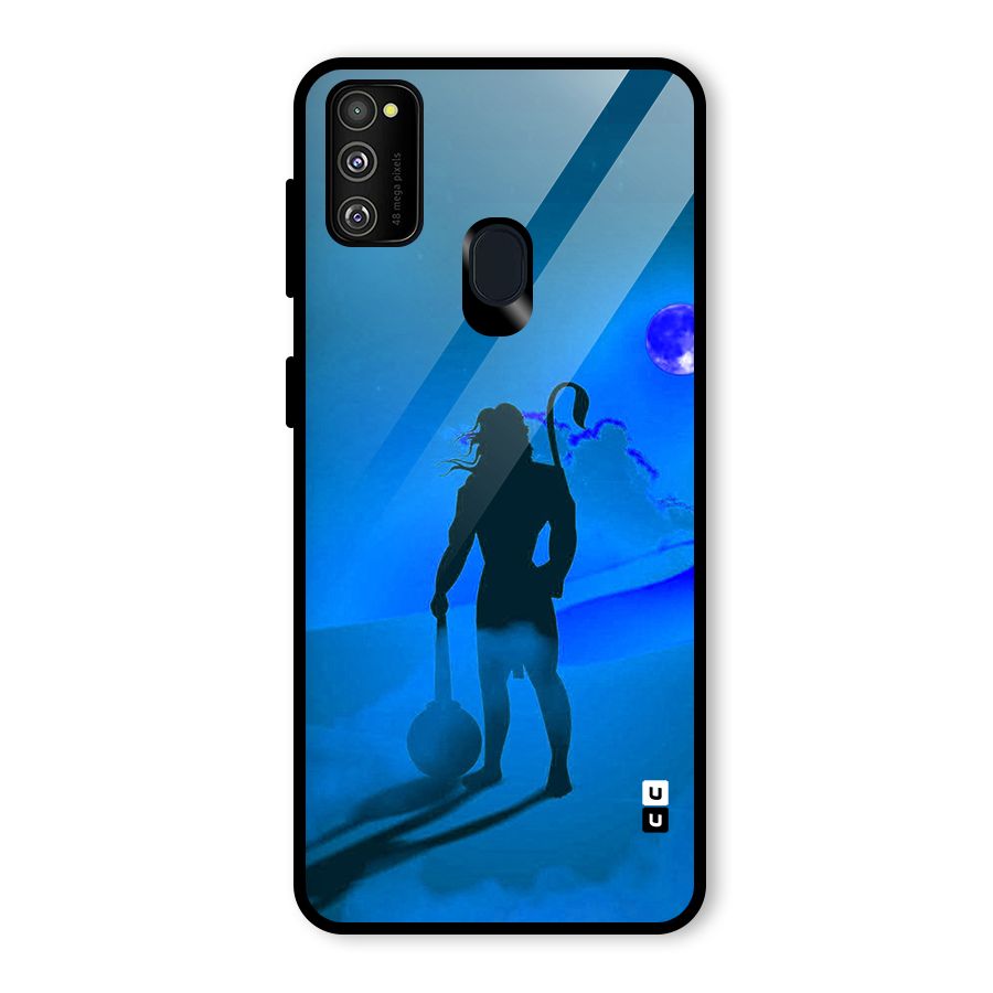 Vayu Putra Glass Back Case for Galaxy M30s