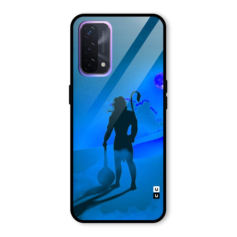 Vayu Putra Glass Back Case for Oppo A74 5G