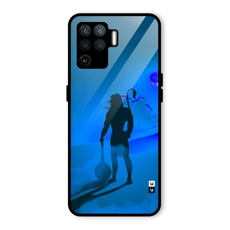 Vayu Putra Glass Back Case for Oppo F19 Pro
