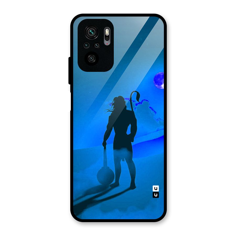 Vayu Putra Glass Back Case for Redmi Note 10S
