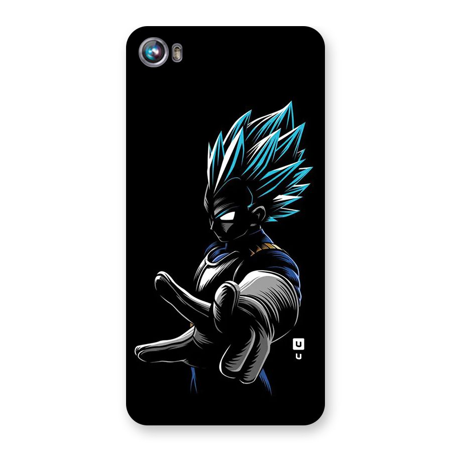 Vegeta Super Saiyan Back Case for Canvas Fire 4 (A107)