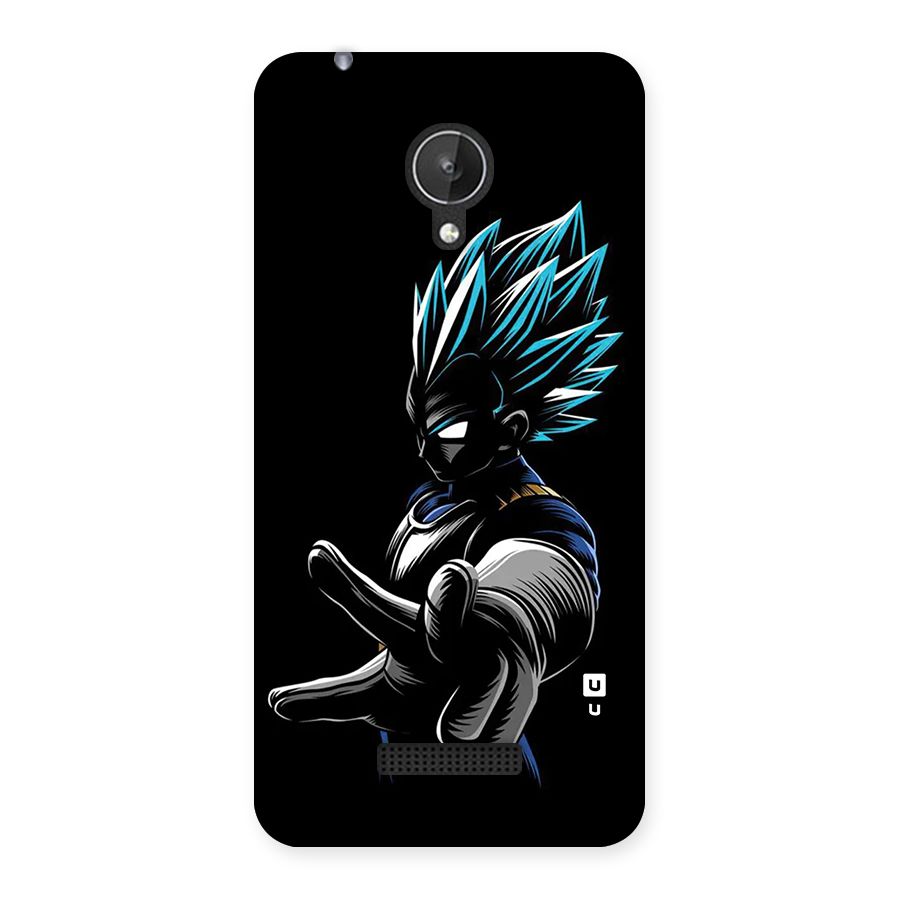 Vegeta Super Saiyan Back Case for Canvas Spark Q380