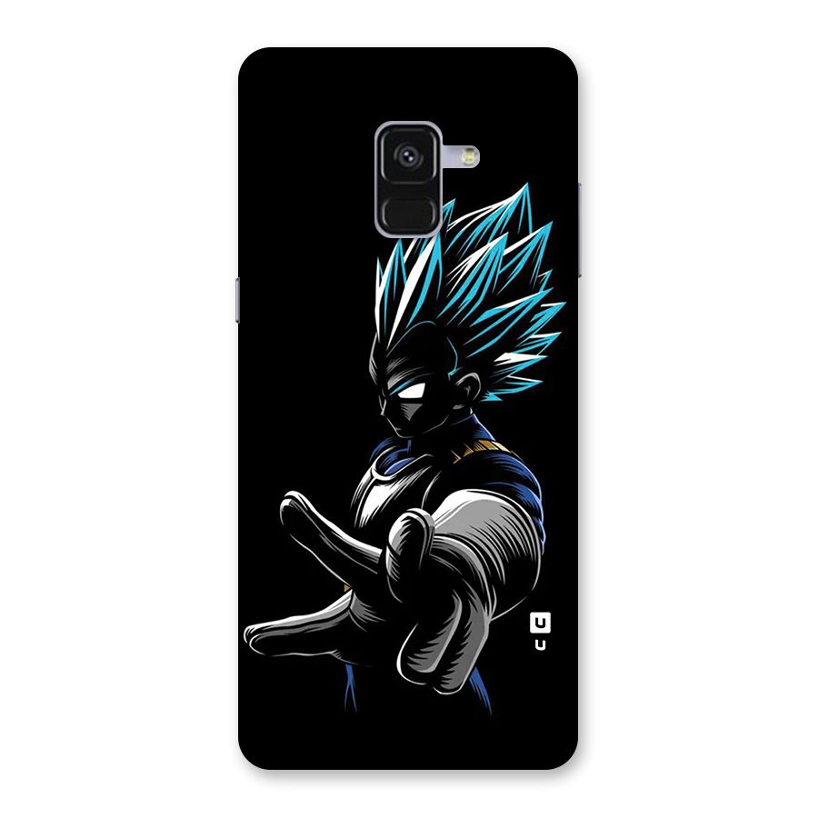 Vegeta Super Saiyan Back Case for Galaxy A8 Plus