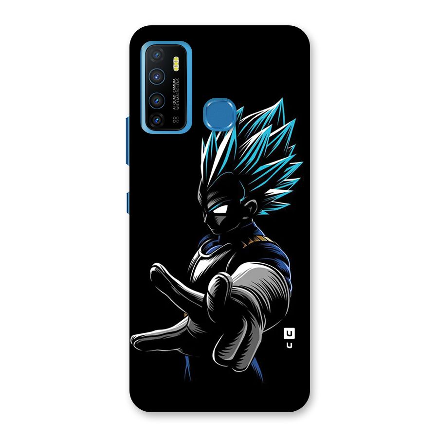 Vegeta Super Saiyan Back Case for Infinix Hot 9