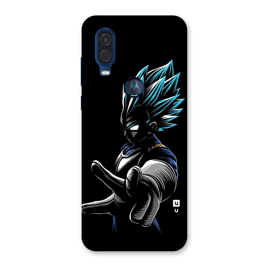 Vegeta Super Saiyan Back Case for Motorola One Vision