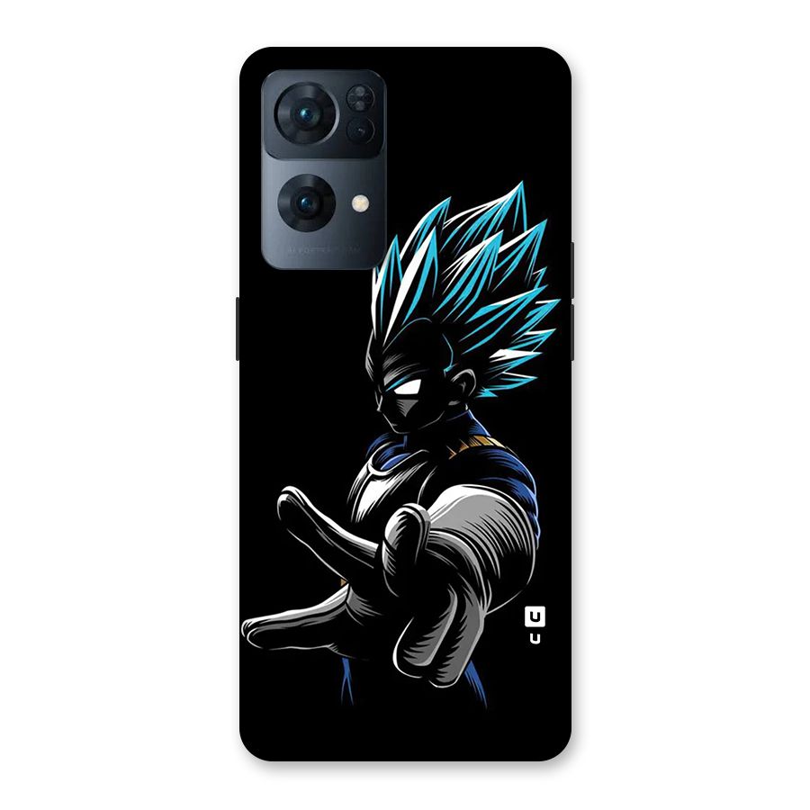 Vegeta Super Saiyan Back Case for Oppo Reno7 Pro 5G